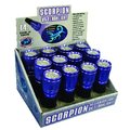 Scorpion Master Scorpion 14 LED Black/Purple LED UV Flashlight AAA Battery 302482